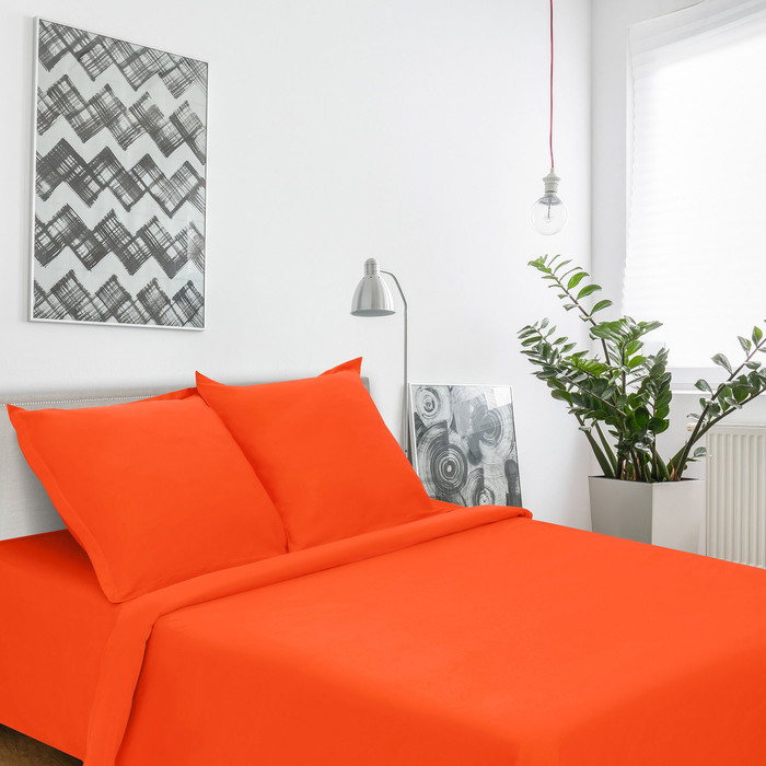 Постельное бельё "Этель" Янтарный блеск 2 сп. 175х215, 200х220, нав. 70х70-2шт, сатин 128 гр/м2