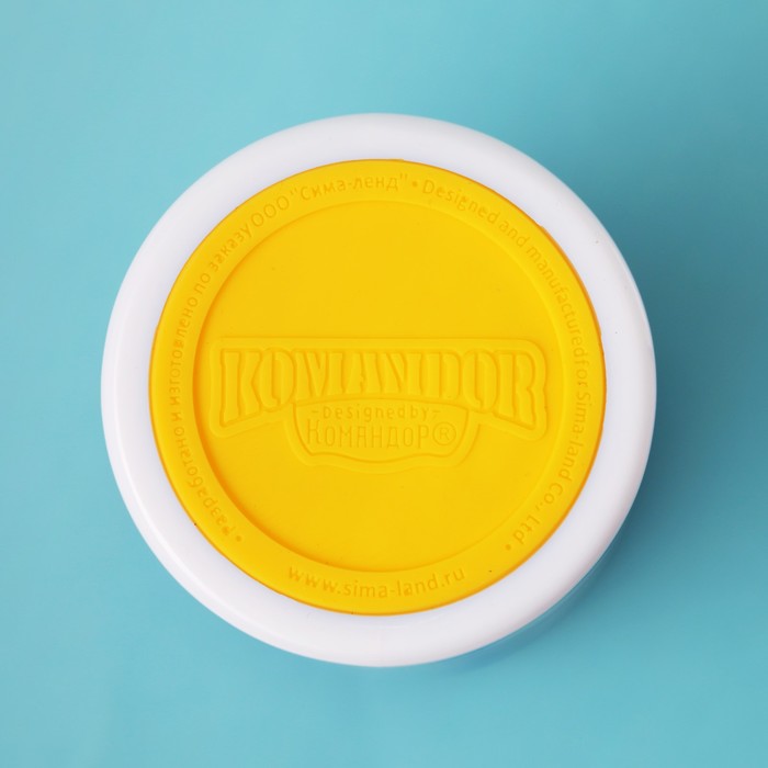 Термостакан бело-жёлтый "Волны", 350 мл