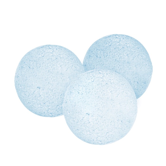 Набор для ванной "Забавные утята": кармашек на 3 отделения из пластика и 3 бурлящих шара