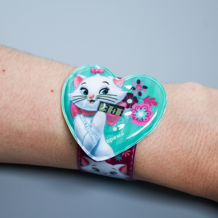 Подарочный набор "Милашка" часы + кошелек, Коты Аристократы