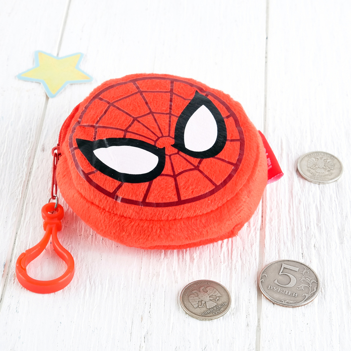 Подарочный набор "Самый крутой" часы + кошелек, Человек-паук