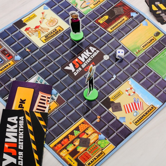 Настольная игра "Улика для детектива"