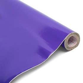 Пленка самоклеящаяся, фиолетовая, 0.45 х 3 м, 80 мкм Ош