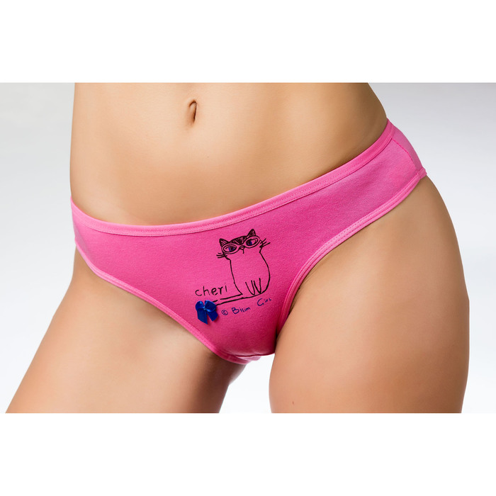 Трусы женские слипы h 63-2206 (3) цвет фуксия, р-р 44 (S)