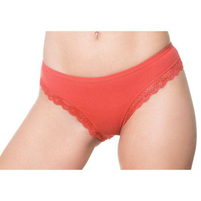 Трусы женские слипы si00321 цвет коралловый, р-р 46 (M)