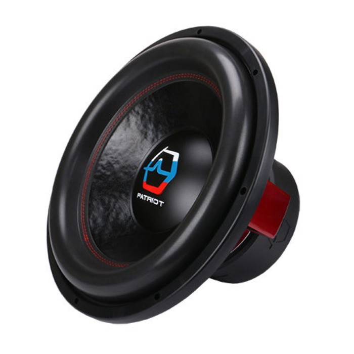 Сабвуфер URAL PATRIOT 15v.2, 15", 2+2 Ом