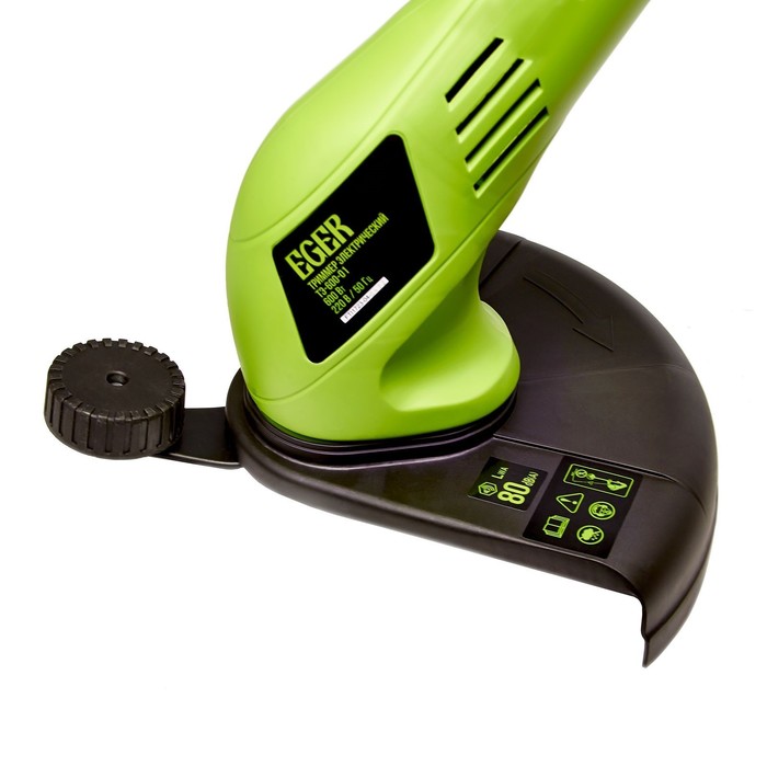 Триммер электрический EGER ТЭ-600-01 600 Вт, 10000 об/мин, ш/с-300 мм, 1,4 мм УЦЕНКА