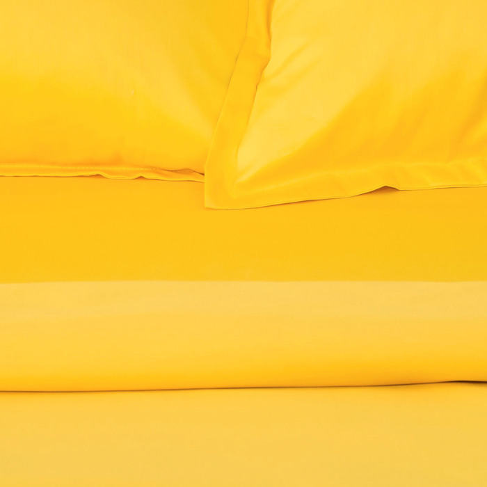 Постельное бельё "Этель" Шафрановое утро 2 сп. 175х215, 200х220, нав. 70х70-2шт, сатин 128 гр/м2