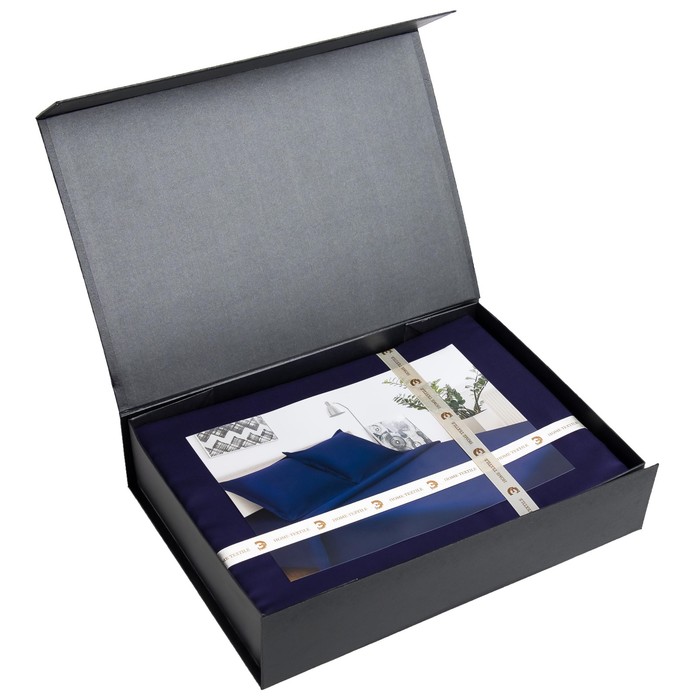 Постельное бельё "Этель" Черничные ночи дуэт 143х215-2 шт, 220х240, нав. 70х70-2шт, сатин 128 гр/м2