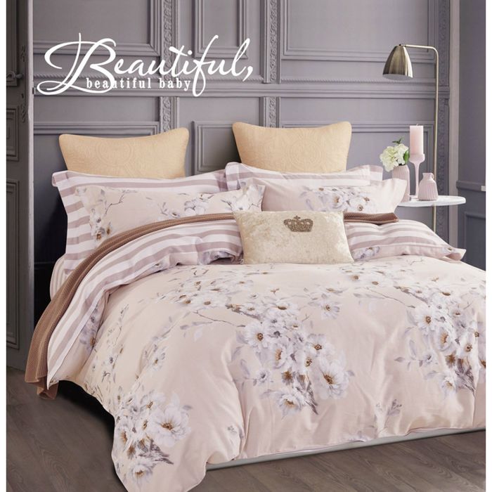 КПБ 2 сп, размер 220х245 см, 180х210 см, 70х70 см-2 шт, сатин TPIG2-609-70