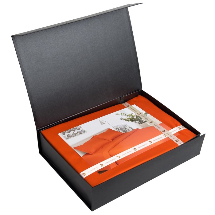 Постельное бельё "Этель" дуэт Янтарный блеск 143х215 см - 2 шт, 220х240 см, наволочки 50х70 + 3 см - 2 шт., сатин 128 г/м²