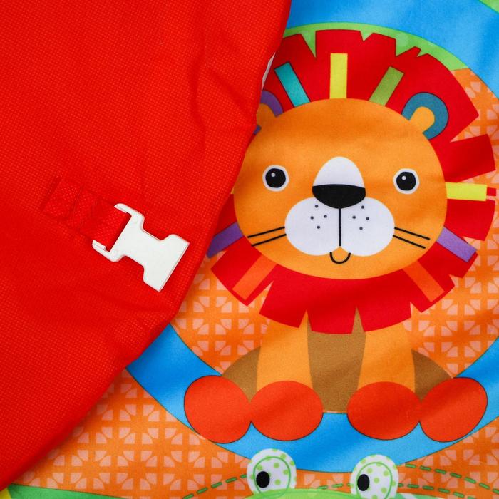 Развивающий коврик с дугами «Ёжик на прогулке», 5 игрушек, с подушечкой