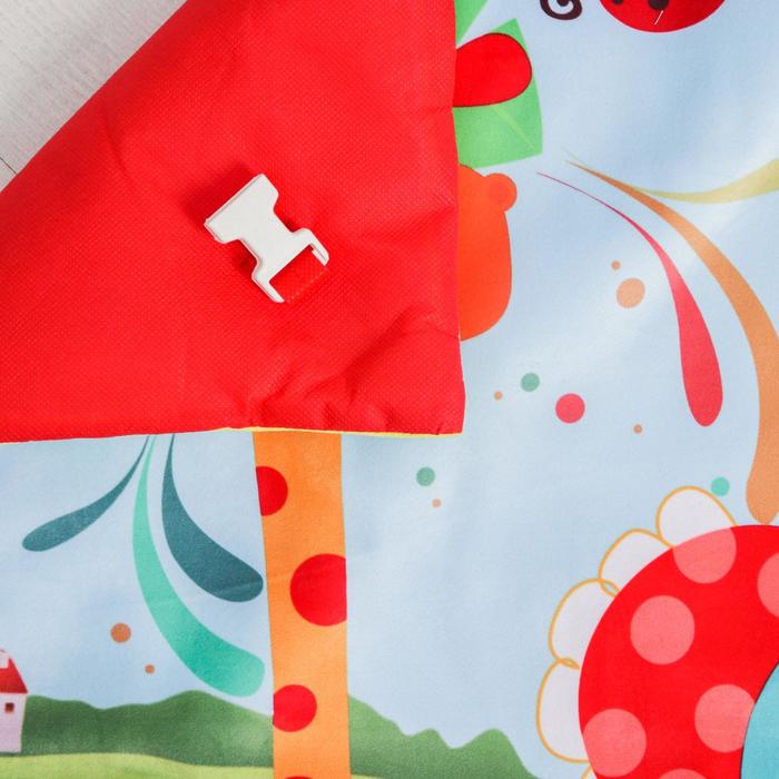 Развивающий коврик с дугами «Слоник и друзья», 5 игрушек, с подушечкой, музыкальная игрушка