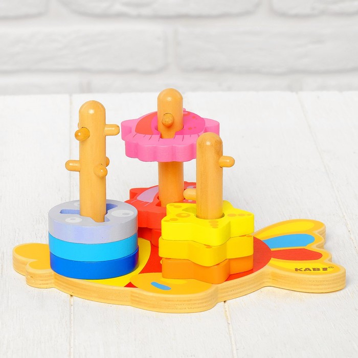 Пирамидка логическая "Рыбка"