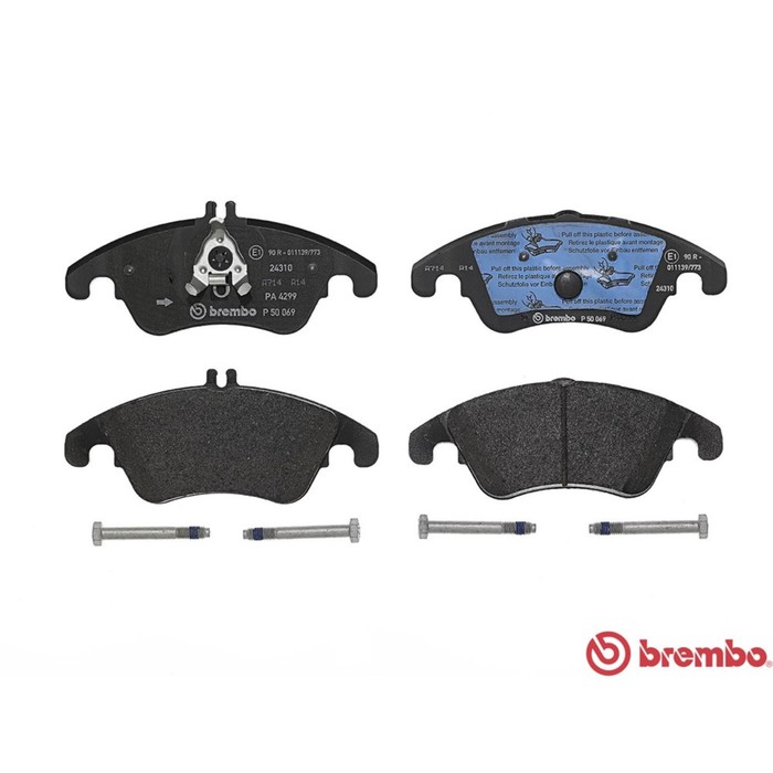 Колодки тормозные Brembo P50069