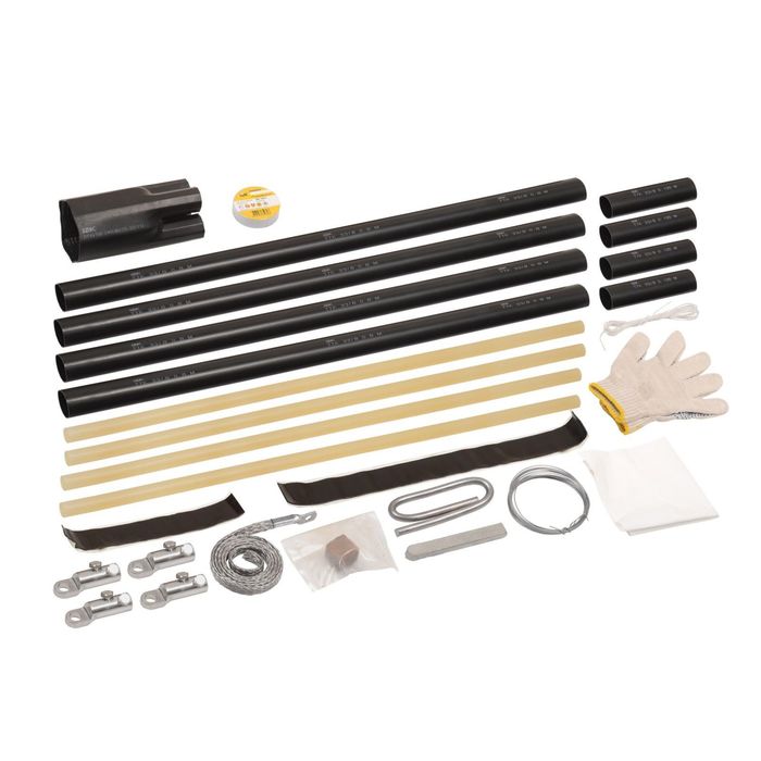 Муфта соединительная IEK Стт(тп) 4х150/240, с гильзами, пайка, бумажная изоляция, 1кВ