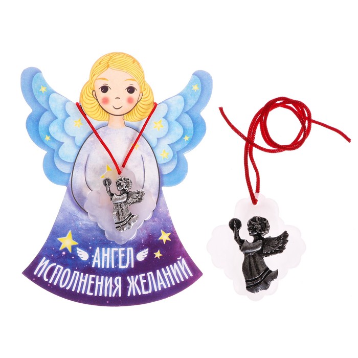 Ангел с красной ниткой "Исполнения желаний"