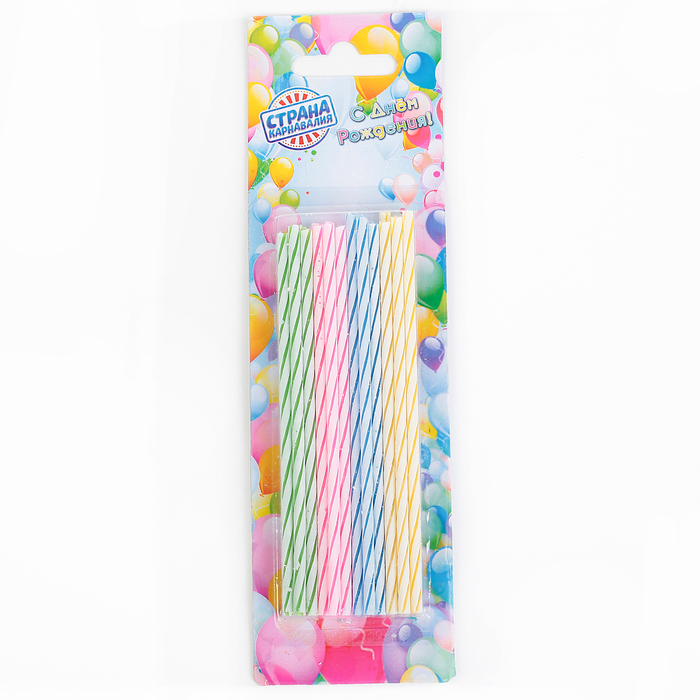 Свечи в торт Коктельные ( набор 24 шт.)