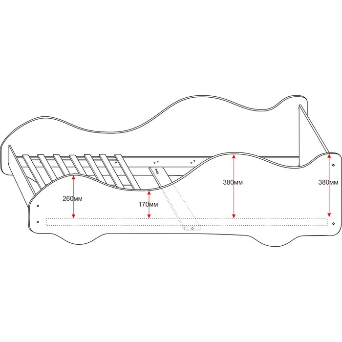 Кровать-машина «Сокровище пиратов»