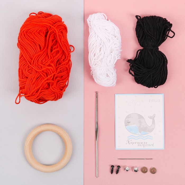 Набор для вязания погремушки «Лисичка»