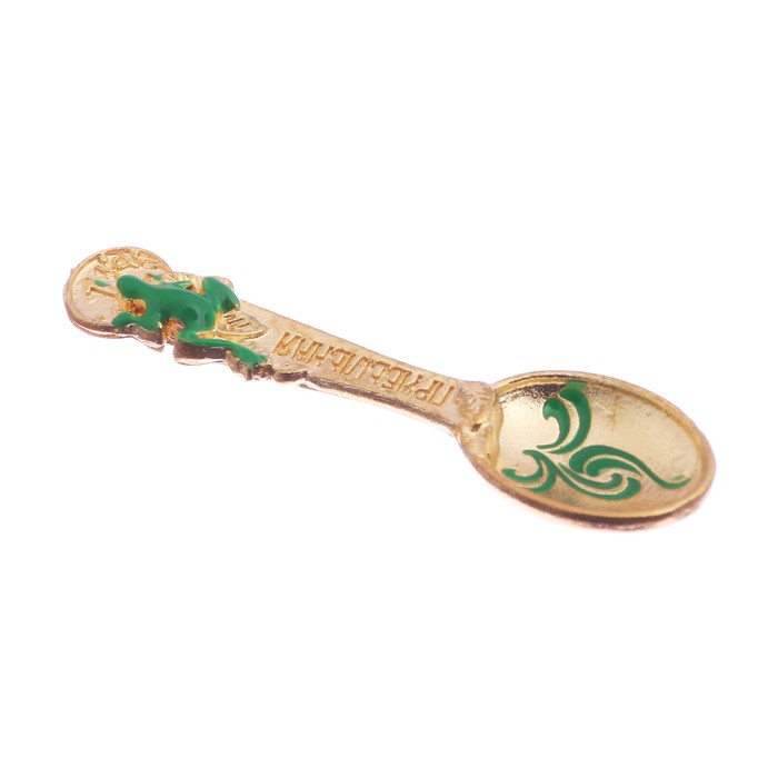 Ложка-загребушка с заливкой "Лягушка-загребушка"