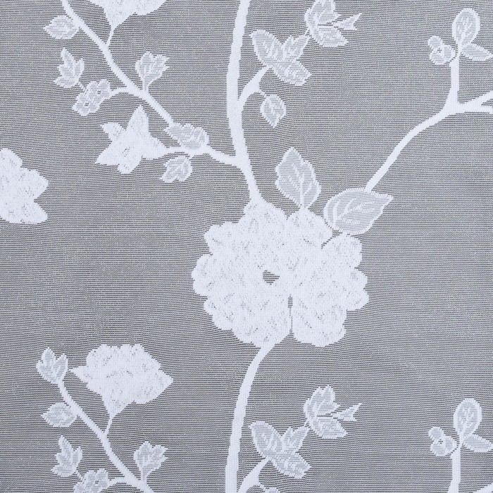 Тюль "Этель" Чувственный цветок, 150х250 см с фестоном, 69 г/м²,100% п/э