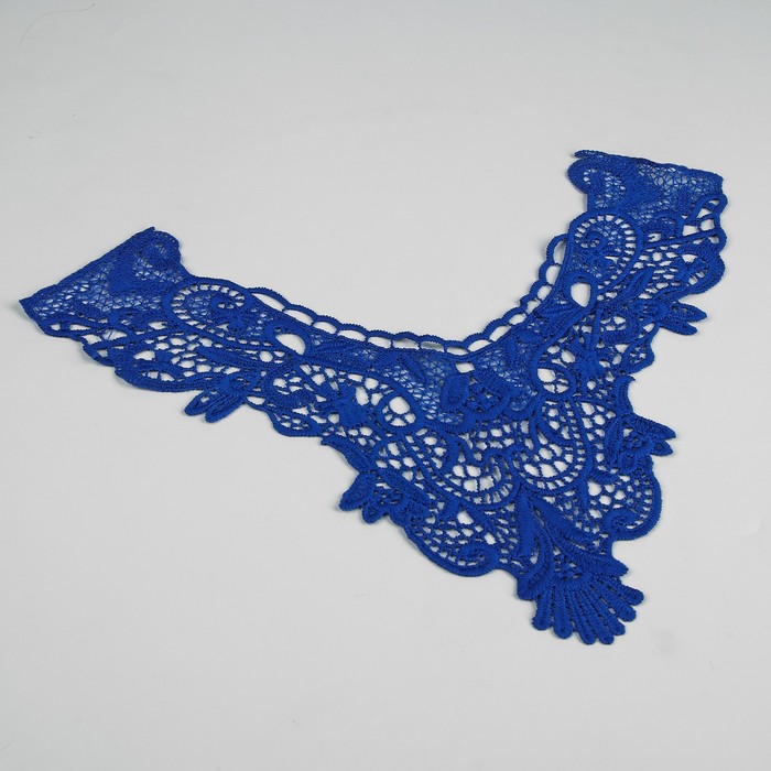 Воротник пришивной, 29*29см, цвет синий