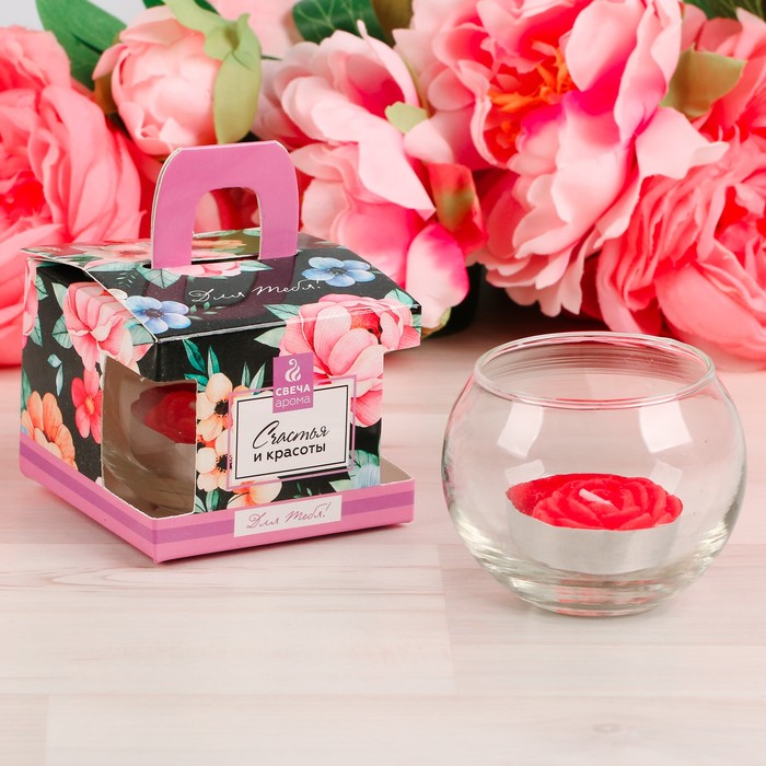 Свеча в подсвечнике "Для тебя"