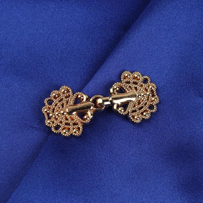 Декоративная застёжка, 3,8х1,7см, цвет золотой