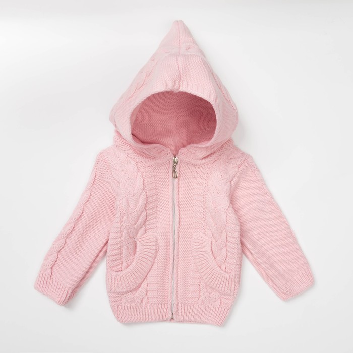 Джемпер детский, рост 74 см, цвет розовый