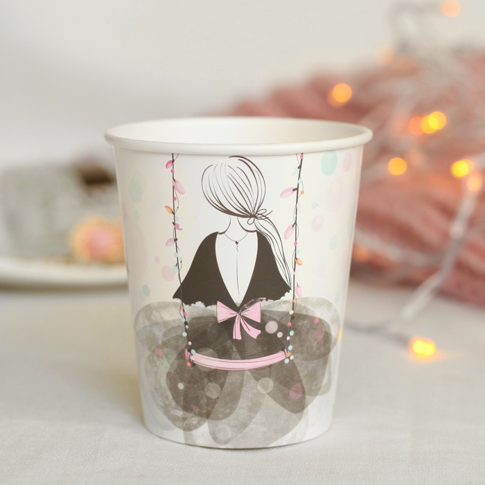 Стакан бумажный для кофе "Стихи", 250 мл