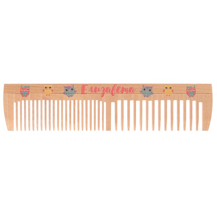 Именная расческа "Елизавета"