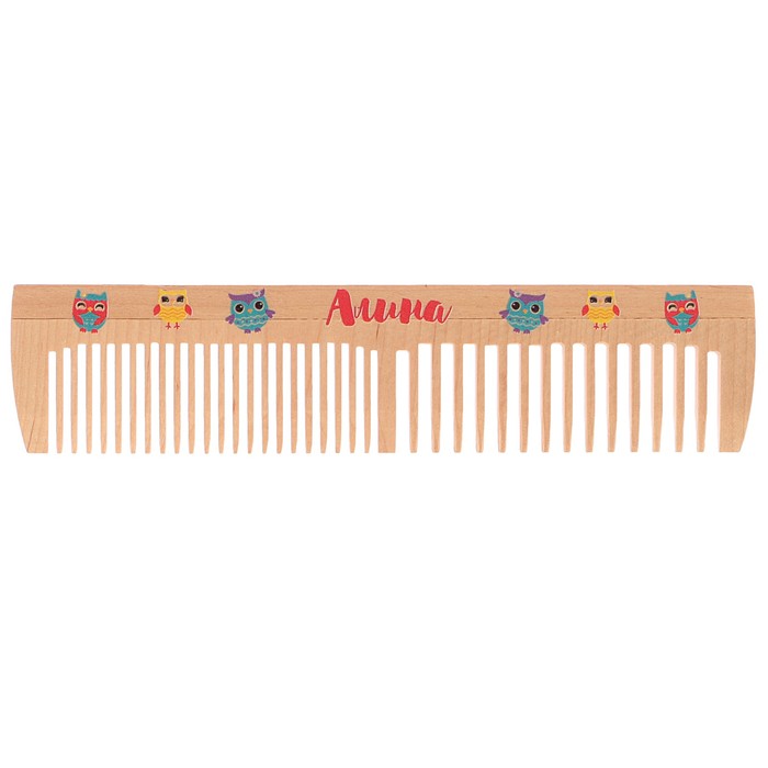 Именная расческа "Алина"