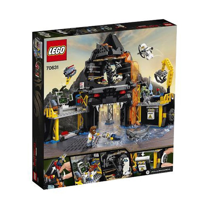 Конструктор Ниндзяго "Логово Гармадона в жерле вулкана", 521 деталь