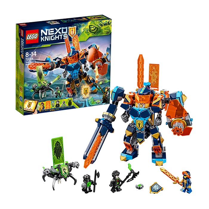 Конструктор Нексо "Решающая битва роботов", 506 деталей