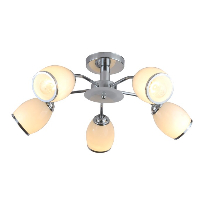 Люстра "Наоми" 5x60Вт E27 хром