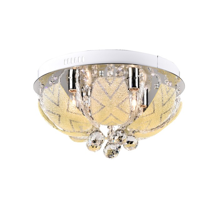 Люстра "Сафура" 3x60Вт E27 хром