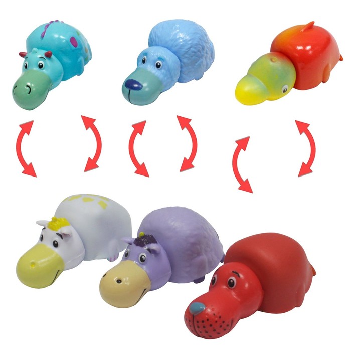 Игрушка-вывернушка 2 в 1, 3 шт в пакете