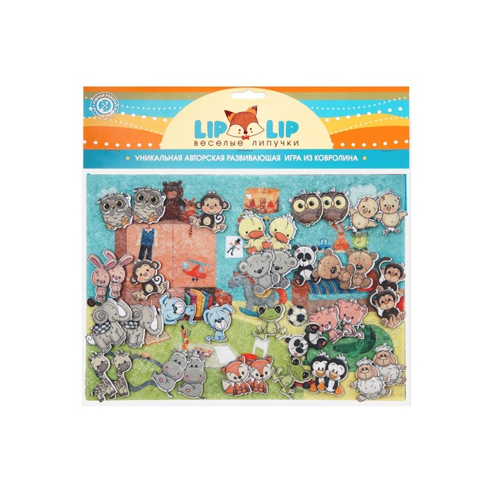 Дидактический набор с игровым полем "Комната с игрушками", 38 деталей