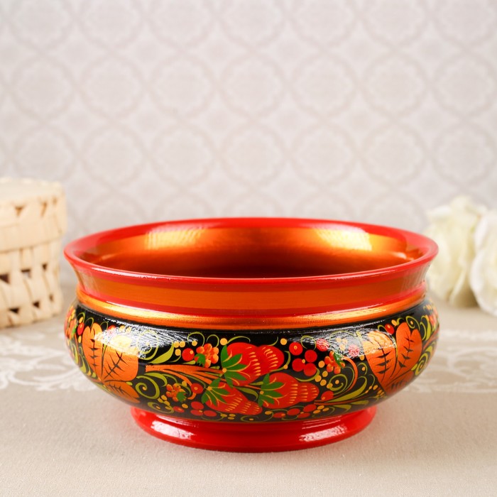 Салатник хохлома, 2,5 л