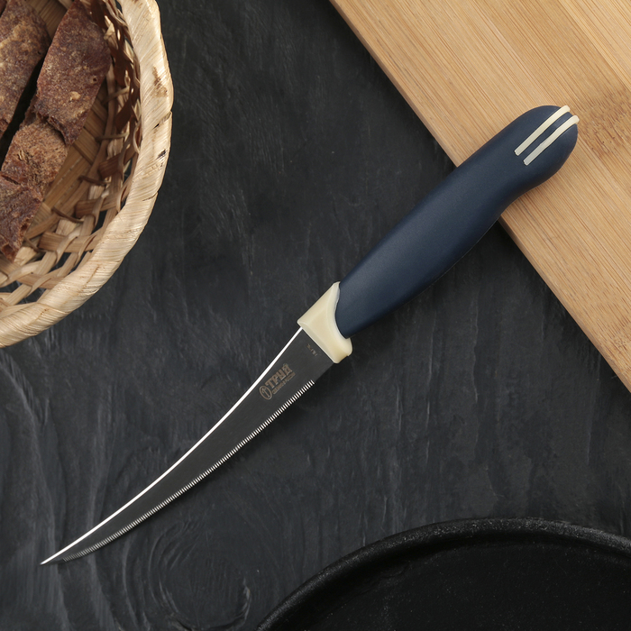 Нож для томатов/овощей "Мультиколор", лезвие 12 см