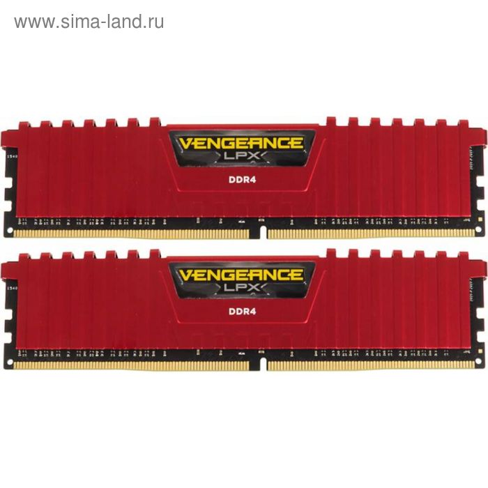 

Память DDR4 2x4Gb 2133MHz Corsair CMK8GX4M2A2133C13R RTL PC4-17000 CL13 DIMM 288-pin 1.2В