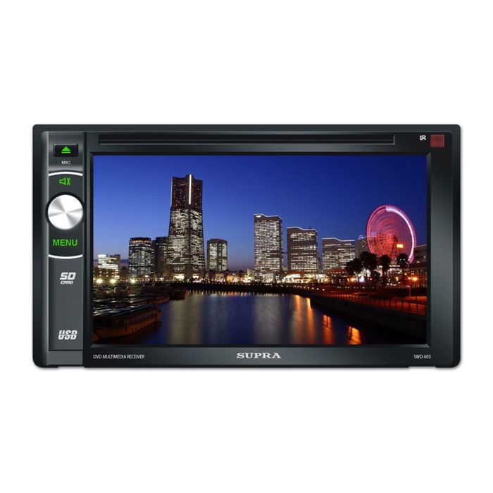 Автомагнитола с навигацией SUPRA SWD-607NV 2DIN
