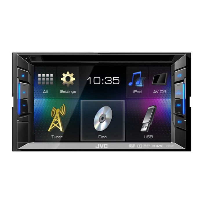 Автомагнитола с монитором 2 DIN JVC KW-V11EED 2DIN