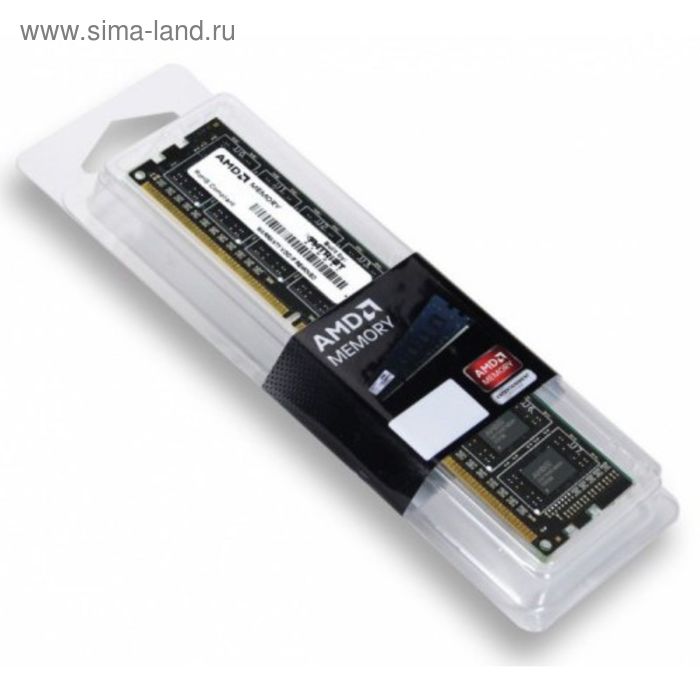 

Память DDR3 4Gb 1333MHz AMD R334G1339U1S-UO OEM PC3-10600 CL9 DIMM 240-pin 1.5В