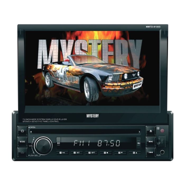 Автомагнитола с монитором MYSTERY MMTD-9108S 1DIN