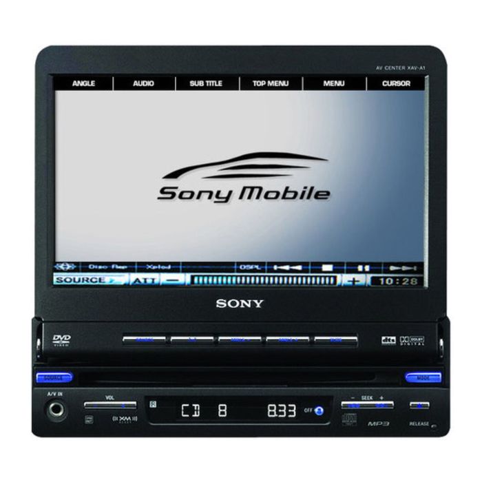 Автомагнитола с монитором SONY XAV-A1 1DIN