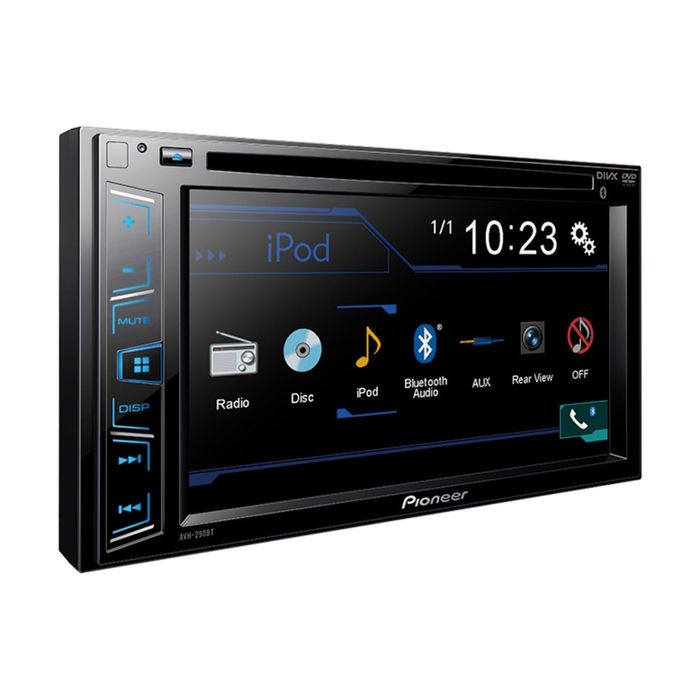 Автомагнитола с монитором 2-DIN PIONEER AVH-290BT