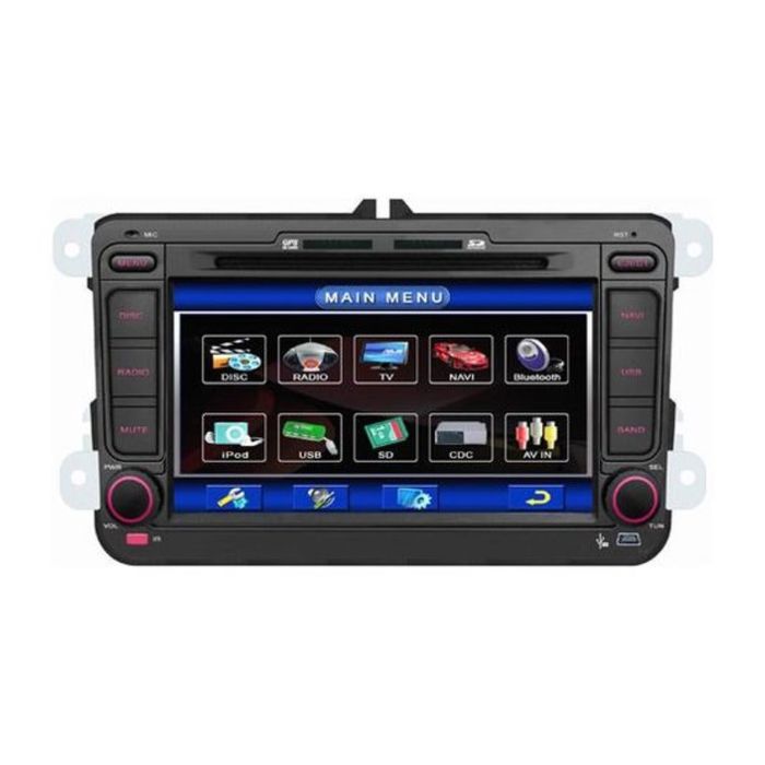 Автомагнитола с монитором 2-DIN SUPRA SSM-W12