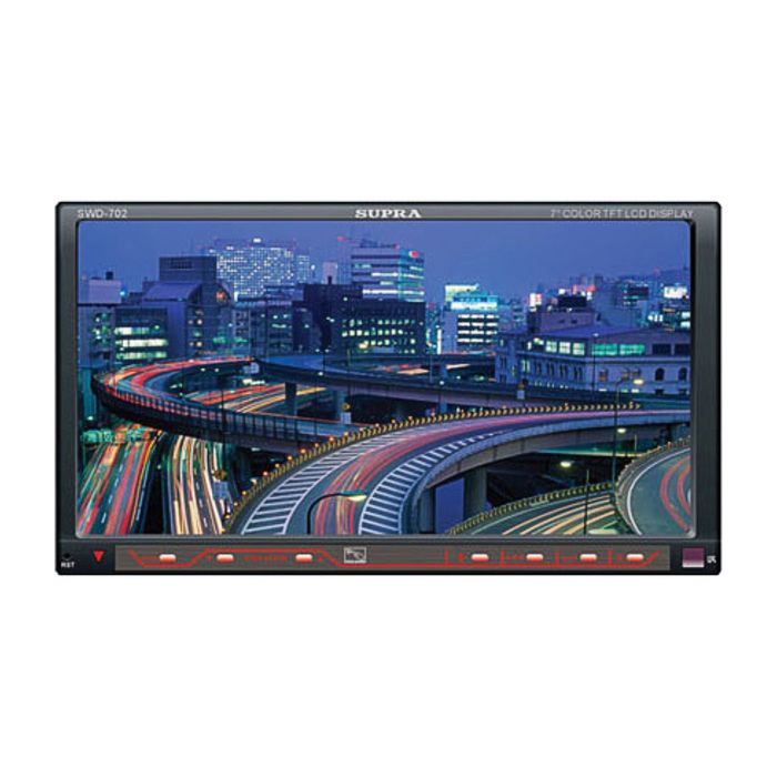 Автомагнитола с монитором 2-DIN SUPRA SWD-702